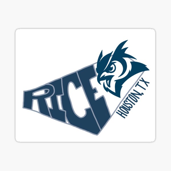 Item preview, Rice University Campus Shape designed and sold by stu x designs.