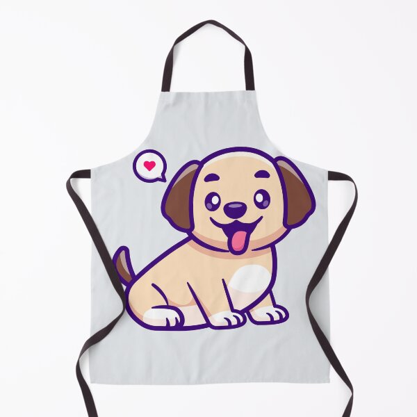Item preview, Sit-Stay Pup: Cute Cartoon Dog Vector Icon designed and sold by hjian8219.