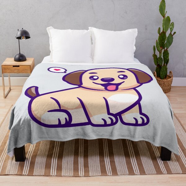 Item preview, Sit-Stay Pup: Cute Cartoon Dog Vector Icon designed and sold by hjian8219.
