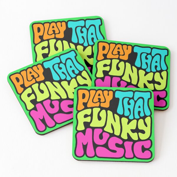 Item preview, Play That Funky Music Word Art designed and sold by Unhinged Heather.