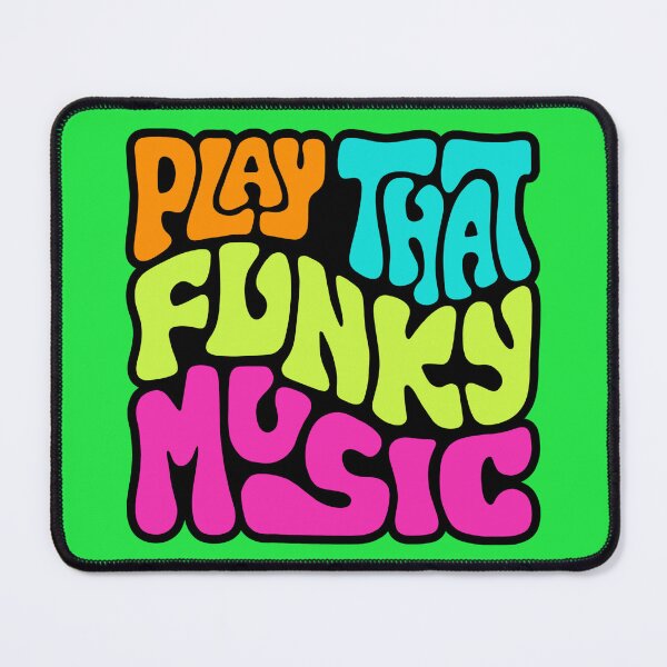Item preview, Play That Funky Music Word Art designed and sold by Unhinged Heather.