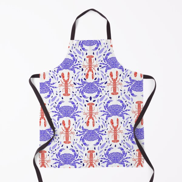 Item preview, Yacht Club Chic - Mosaic Reef Crabs and lobsters designed and sold by ExtraCaffeine.