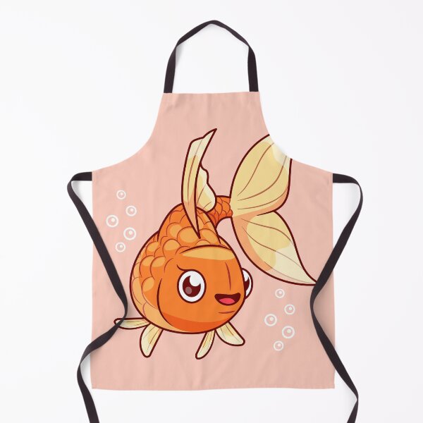 Item preview, "Swimming Goldfish: Cute Cartoon Vector Icon" designed and sold by hjian8219.