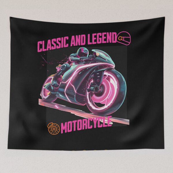 Item preview, Art Meets Speed: Digital Motorcycle Art Captivating Enthusiasts designed and sold by Artedig.