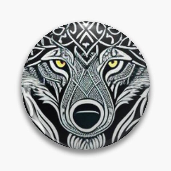 Item preview, Vintage Abstract Wolf Art designed and sold by TheDarkWardrobe.