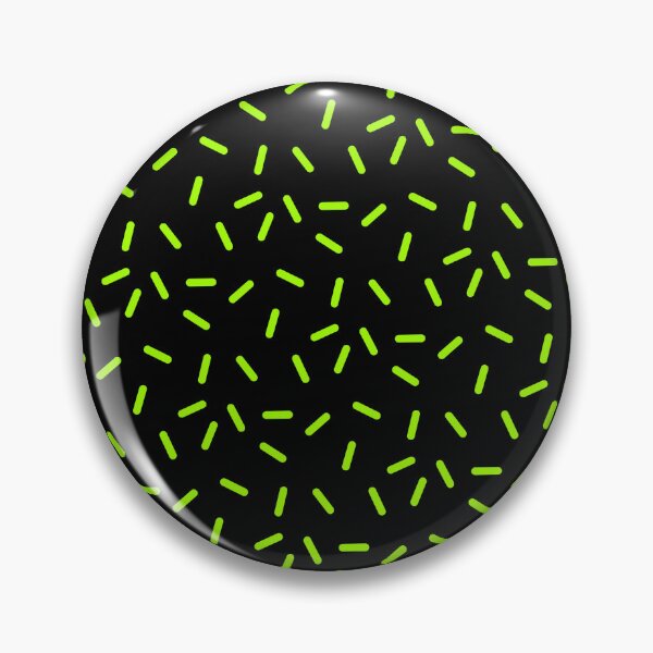 Item preview, Neon Yellow Sprinkles Dashed Line Confetti Party Pattern designed and sold by Alchemy-A-La-G.