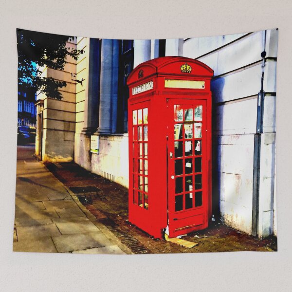 Item preview, British Telephone Box designed and sold by ontological.
