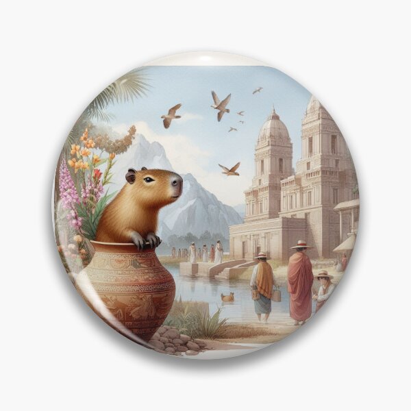 Item preview, Capybara Lost City Series1-1 designed and sold by Capybara Art Lover.