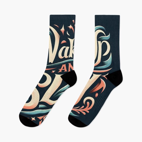 Item preview, Wake up and Slay, tipografía designed and sold by maxmaj.