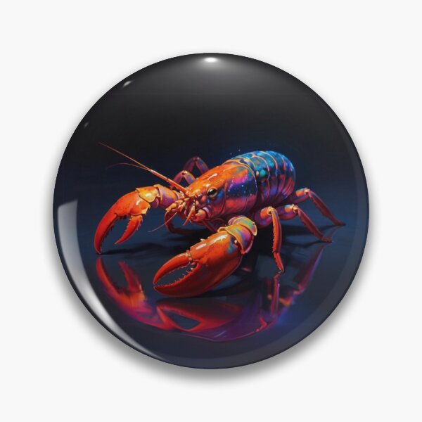 Item preview, Colored Lobster Art designed and sold by Obsidian Ink by Wilshire.