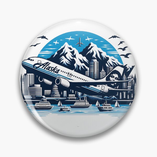 Item preview, Alaska Airlines designed and sold by Suukunna.