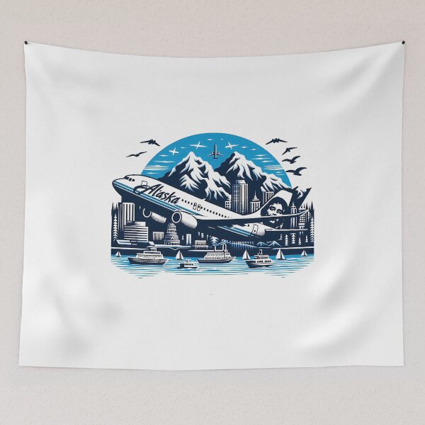 Item preview, Alaska Airlines designed and sold by Suukunna.