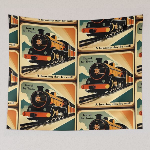Item preview, A bracing day by rail! designed and sold by T-D-R.