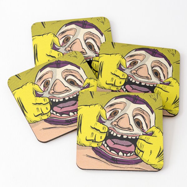 Item preview, Luchaaaaa! Yellow designed and sold by punkcinemaart.
