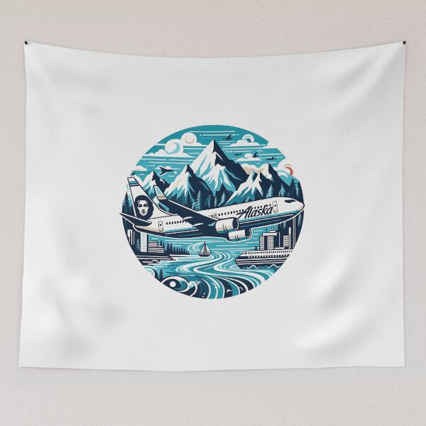 Item preview, Alaska Airlines designed and sold by Suukunna.