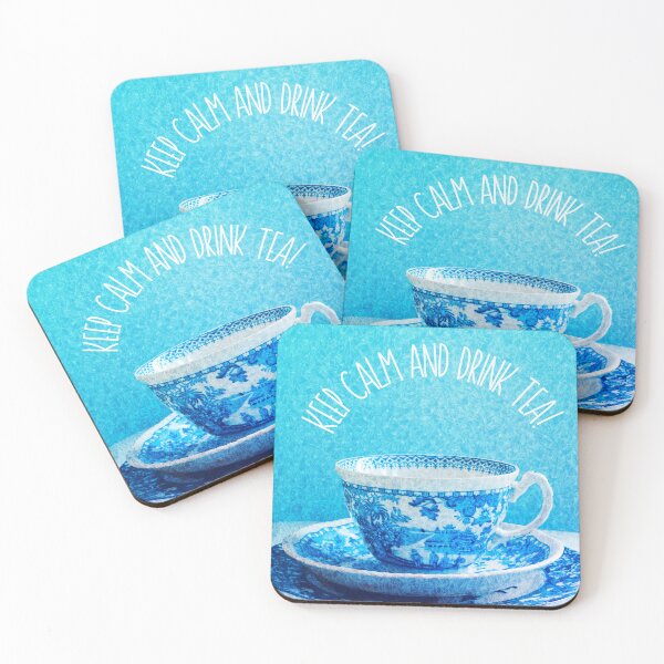 Item preview, Keep Calm and Drink Tea  designed and sold by AbracadabraArt.