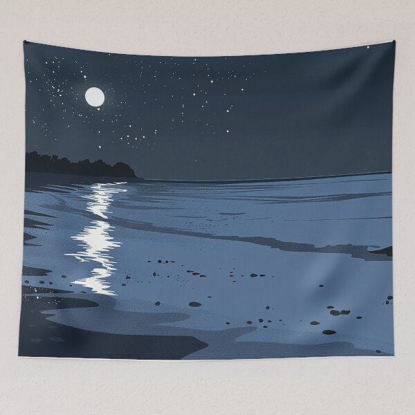 Item preview, Minimalism: At the Beach 08 (Night) designed and sold by lapart.