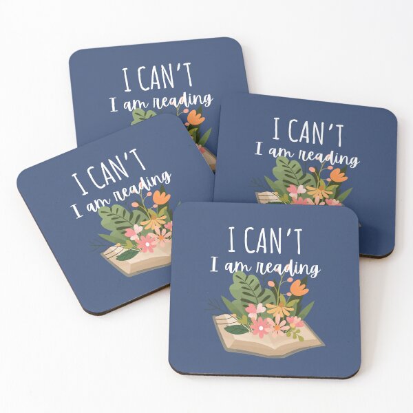 Item preview, Sorry, I Can't I'm Reading Bookish Aesthetic Book Lovers Quote designed and sold by BookishSerena.