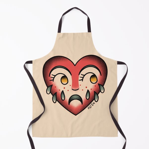 Item preview, American Traditional Crying Heart designed and sold by marenara.