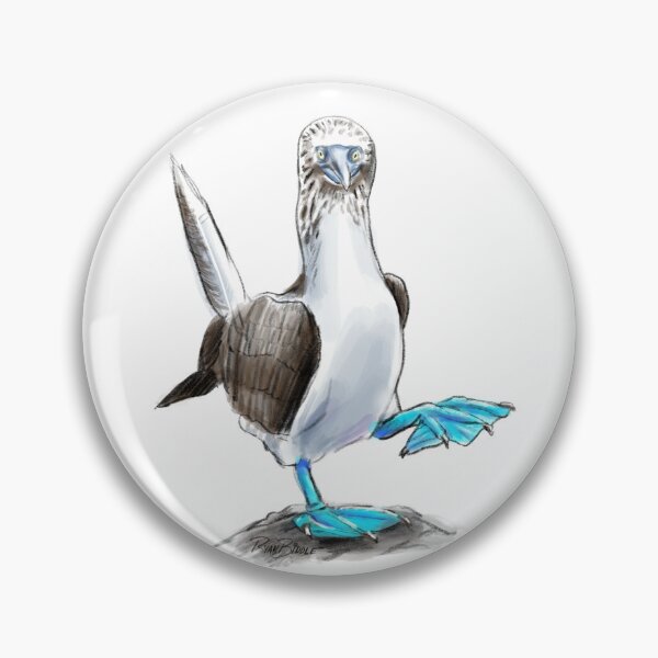 Item preview, Blue-footed booby bird designed and sold by Ryan Biddle.