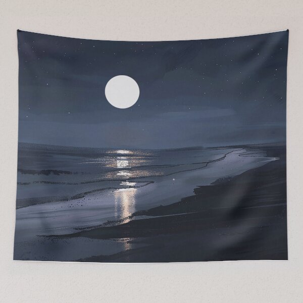 Item preview, Minimalism: At the Beach 09 (Night) designed and sold by lapart.