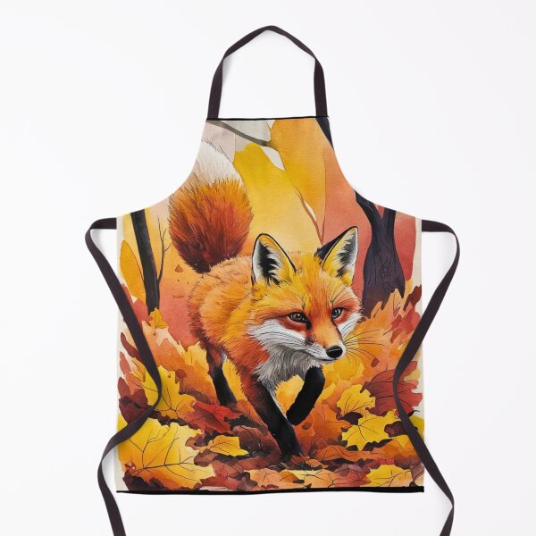 Artikelvorschau, Fuchs-Porträt. Herbstfuchs, Herbstsaison, Fantasiefuchs, wunderlicher Fuchs, Fuchs für die Feiertage entworfen und verkauft von FoxVibes.