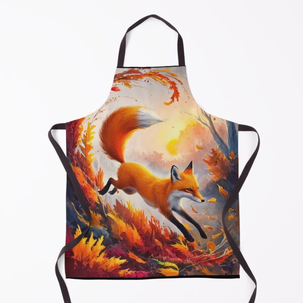 Artikelvorschau, Fuchs-Porträt. Herbstfuchs, Herbstsaison, Fantasiefuchs, wunderlicher Fuchs, Fuchs für die Feiertage entworfen und verkauft von FoxVibes.