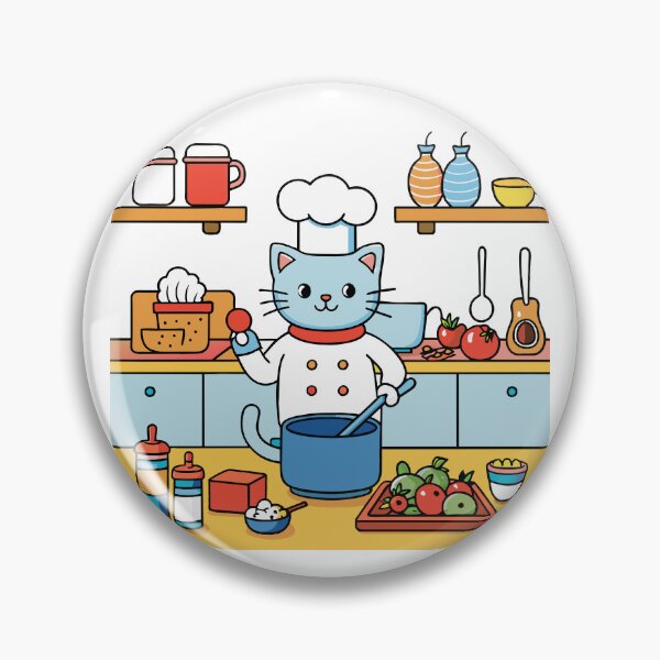 Item preview, Feline Chef's Culinary Symphony designed and sold by omerfdln34.