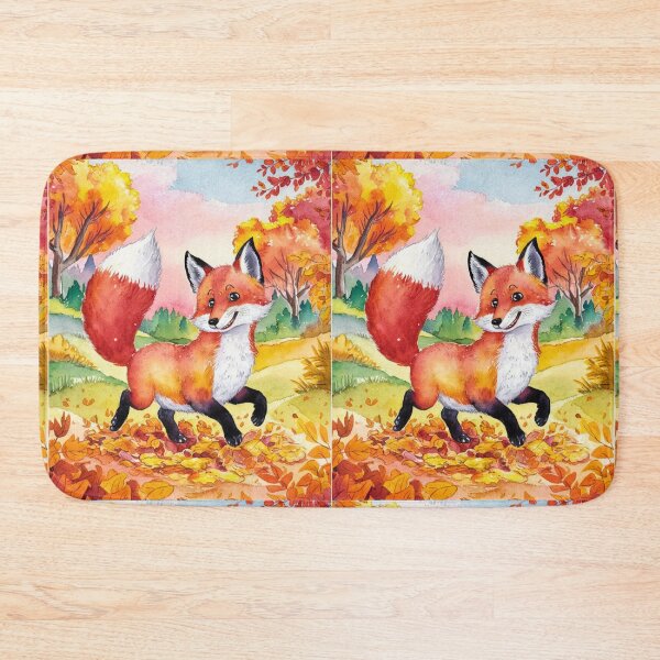 Artikelvorschau, Fuchs-Porträt. Herbstfuchs, Herbstsaison, Fantasiefuchs, wunderlicher Fuchs, Fuchs für die Feiertage entworfen und verkauft von FoxVibes.