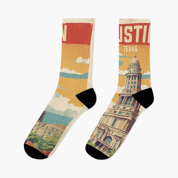 Item preview, Austin Texas USA Vintage Travel Tourism  designed and sold by TravelersGems.