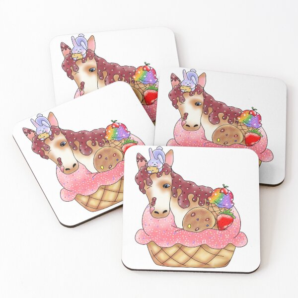Item preview, Lindo postre de cupcake de caballo y conejito designed and sold by SugarandSmiles.
