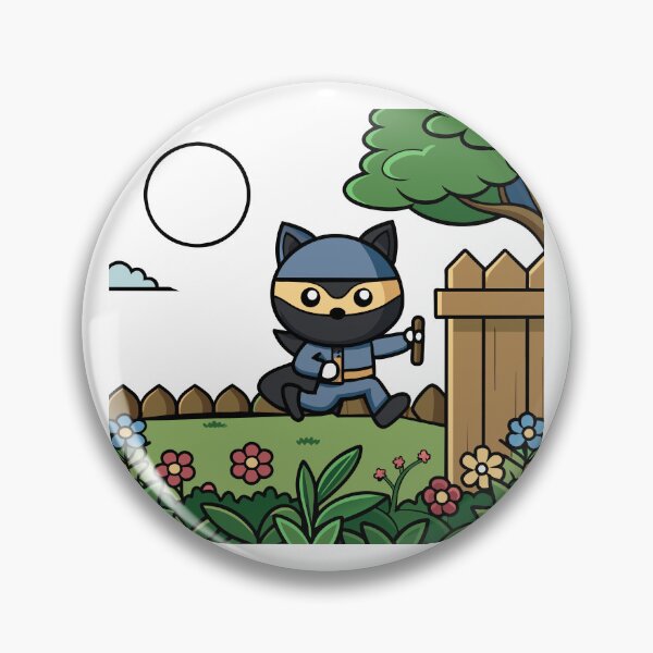 Item preview, Moonlit Adventures of a Feline Ninja designed and sold by omerfdln34.