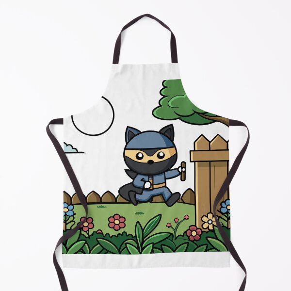 Item preview, Moonlit Adventures of a Feline Ninja designed and sold by omerfdln34.