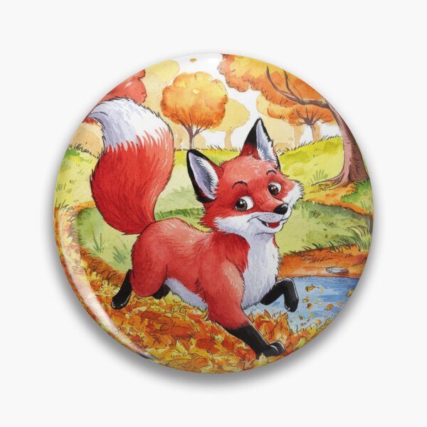 Artikelvorschau, Fuchs-Porträt. Herbstfuchs, Herbstsaison, Fantasiefuchs, wunderlicher Fuchs, Fuchs für die Feiertage entworfen und verkauft von FoxVibes.