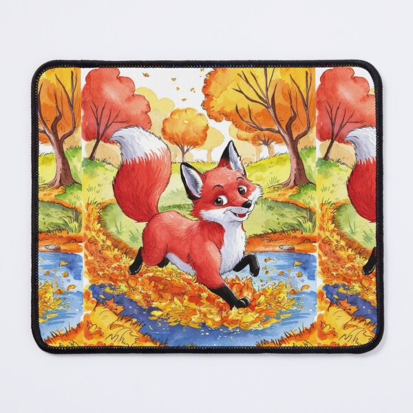 Artikelvorschau, Fuchs-Porträt. Herbstfuchs, Herbstsaison, Fantasiefuchs, wunderlicher Fuchs, Fuchs für die Feiertage entworfen und verkauft von FoxVibes.