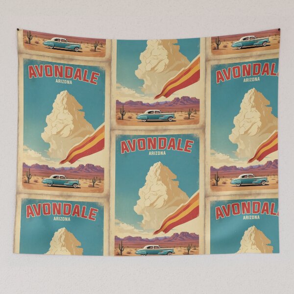 Item preview, Avondale Arizona USA Vintage Travel Tourism  designed and sold by TravelersGems.
