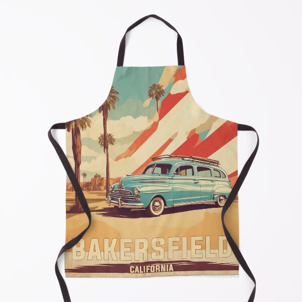 Item preview, Bakersfield California USA Vintage Travel Tourism designed and sold by TravelersGems.