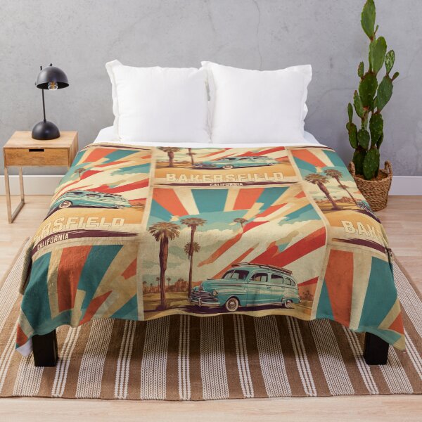 Item preview, Bakersfield California USA Vintage Travel Tourism designed and sold by TravelersGems.