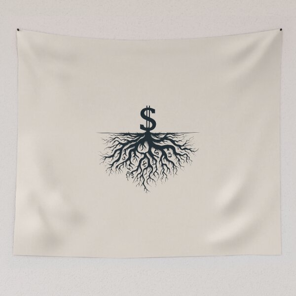 Item preview, Wealthy Roots designed and sold by Estamp-you.