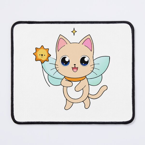 Item preview, Kawaii Cat Fairy's Sparkling Touch in the Fairy designed and sold by omerfdln34.