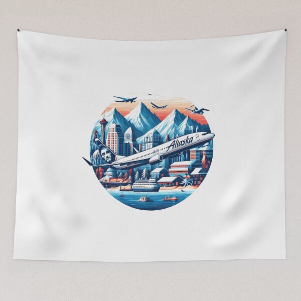 Item preview, Alaska Airlines designed and sold by Suukunna.
