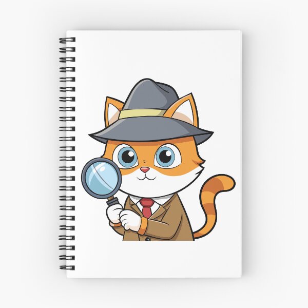 Item preview, Kitty Detective Unraveling Mysteries designed and sold by omerfdln34.