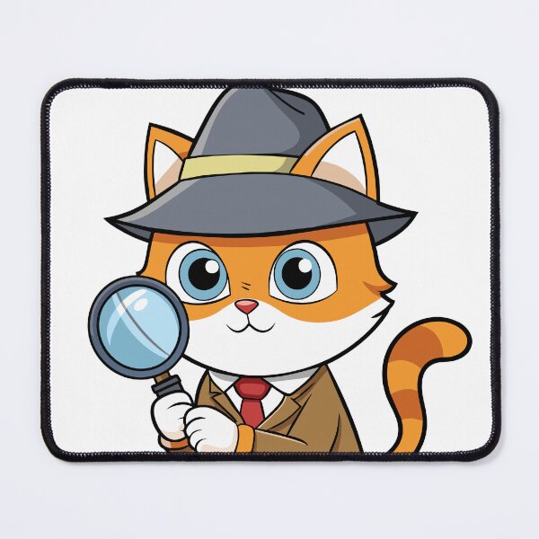 Item preview, Kitty Detective Unraveling Mysteries designed and sold by omerfdln34.