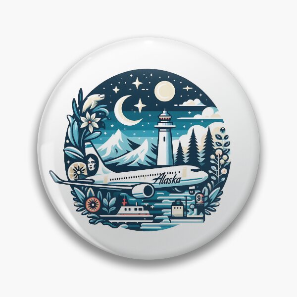 Item preview, Alaska Airlines designed and sold by Suukunna.