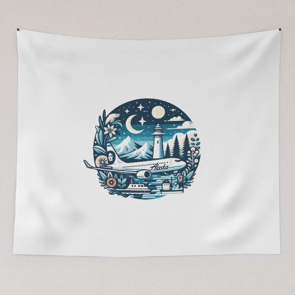 Item preview, Alaska Airlines designed and sold by Suukunna.