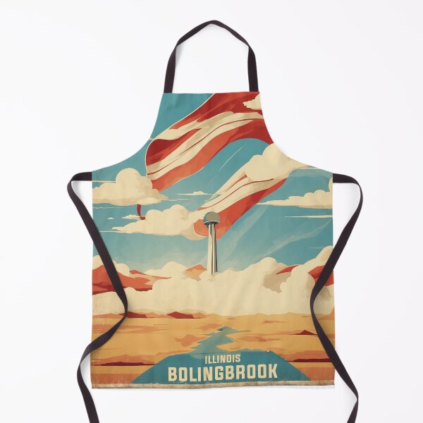Item preview, Bolingbrook Illinois USA Vintage Travel Tourism designed and sold by TravelersGems.