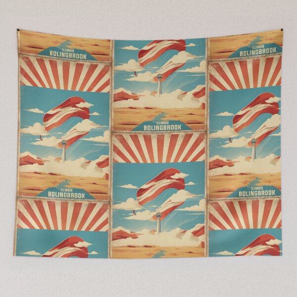 Item preview, Bolingbrook Illinois USA Vintage Travel Tourism  designed and sold by TravelersGems.