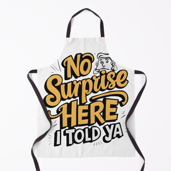 Item preview, No Surprise Here  "I Told Ya"  designed and sold by Dazzle-Sizzle.