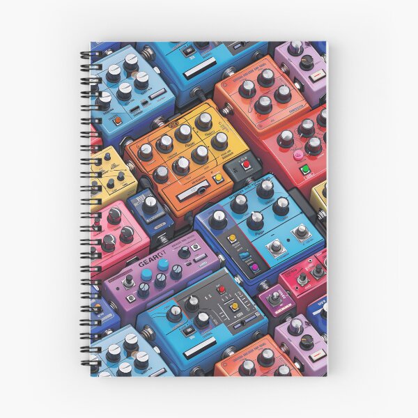 Item preview, Guitar effects pedals pattern designed and sold by MiracleSociety.