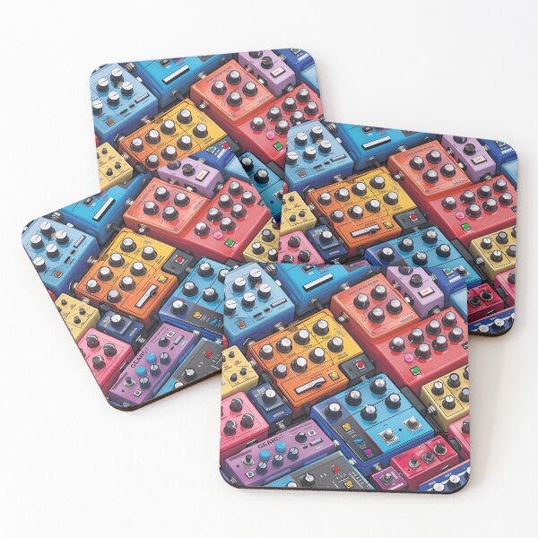Item preview, Guitar effects pedals pattern designed and sold by MiracleSociety.